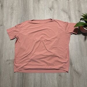 lululemon athletica Blush Pink Short Sleeve Tee